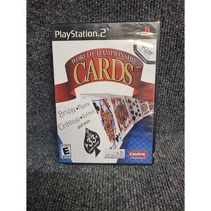 NEW PS2 World Championship Cards 2008  Sony PlayStation 2